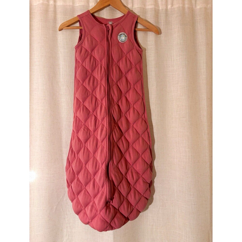 Dreamland Baby Dream Weighted Sack Size XL Sleeping Bag 24-36 Months Pink Cotton